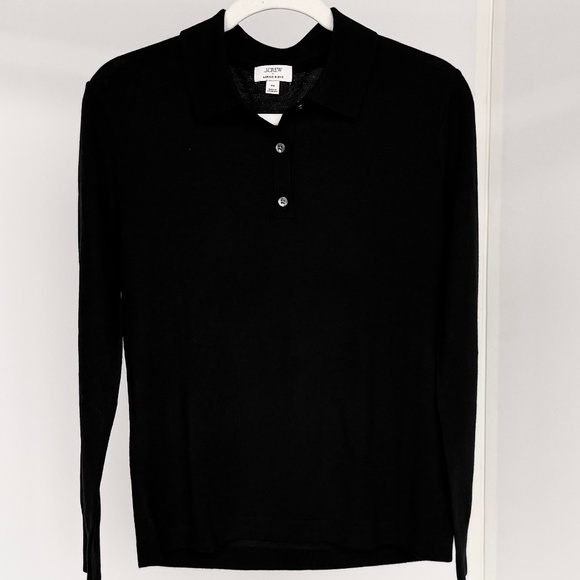 J.Crew Merino Blend collard Sweater - Picture 1 of 4